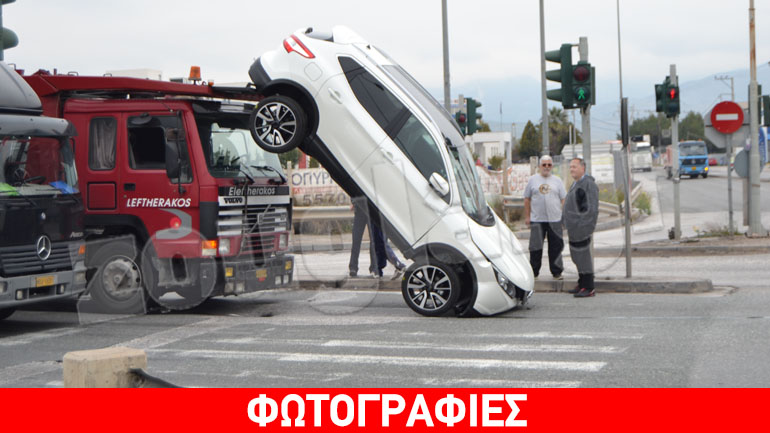 Έπεσε από νταλίκα (στο Θριάσιο) ένα ολοκαίνουργιο Nissan Qashqai…